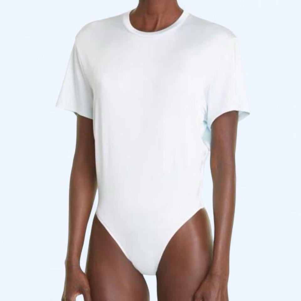 Et Ochs White Womens Bodysuit